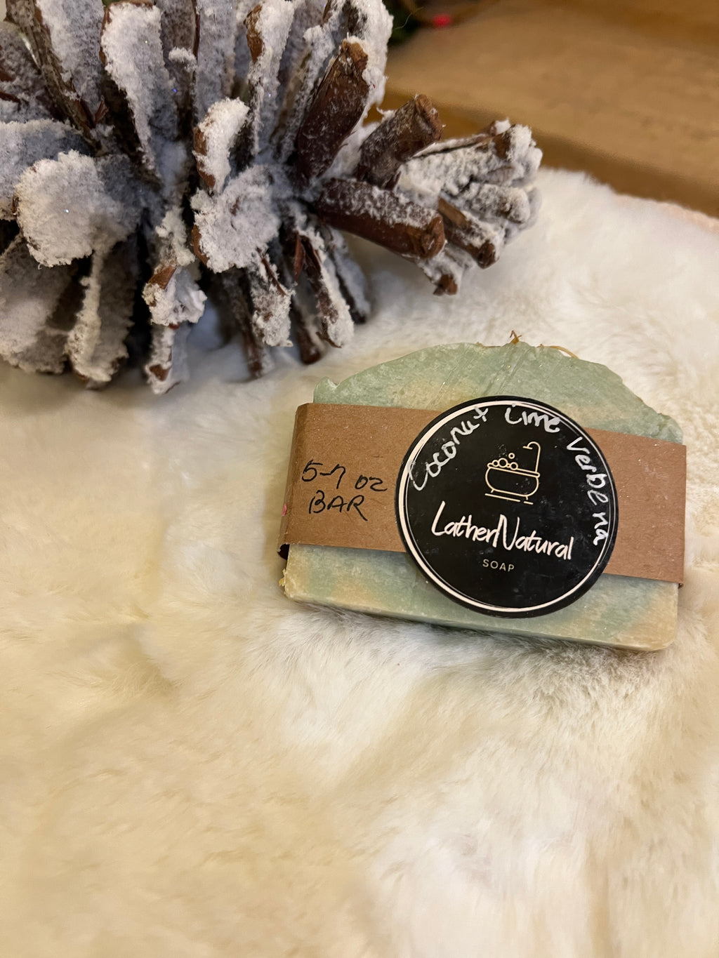 Lather Natural Soap-COCONUT LIME VERBENA