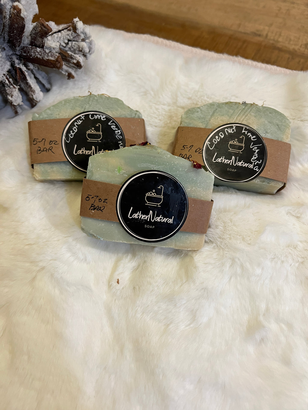 Lather Natural Soap-COCONUT LIME VERBENA