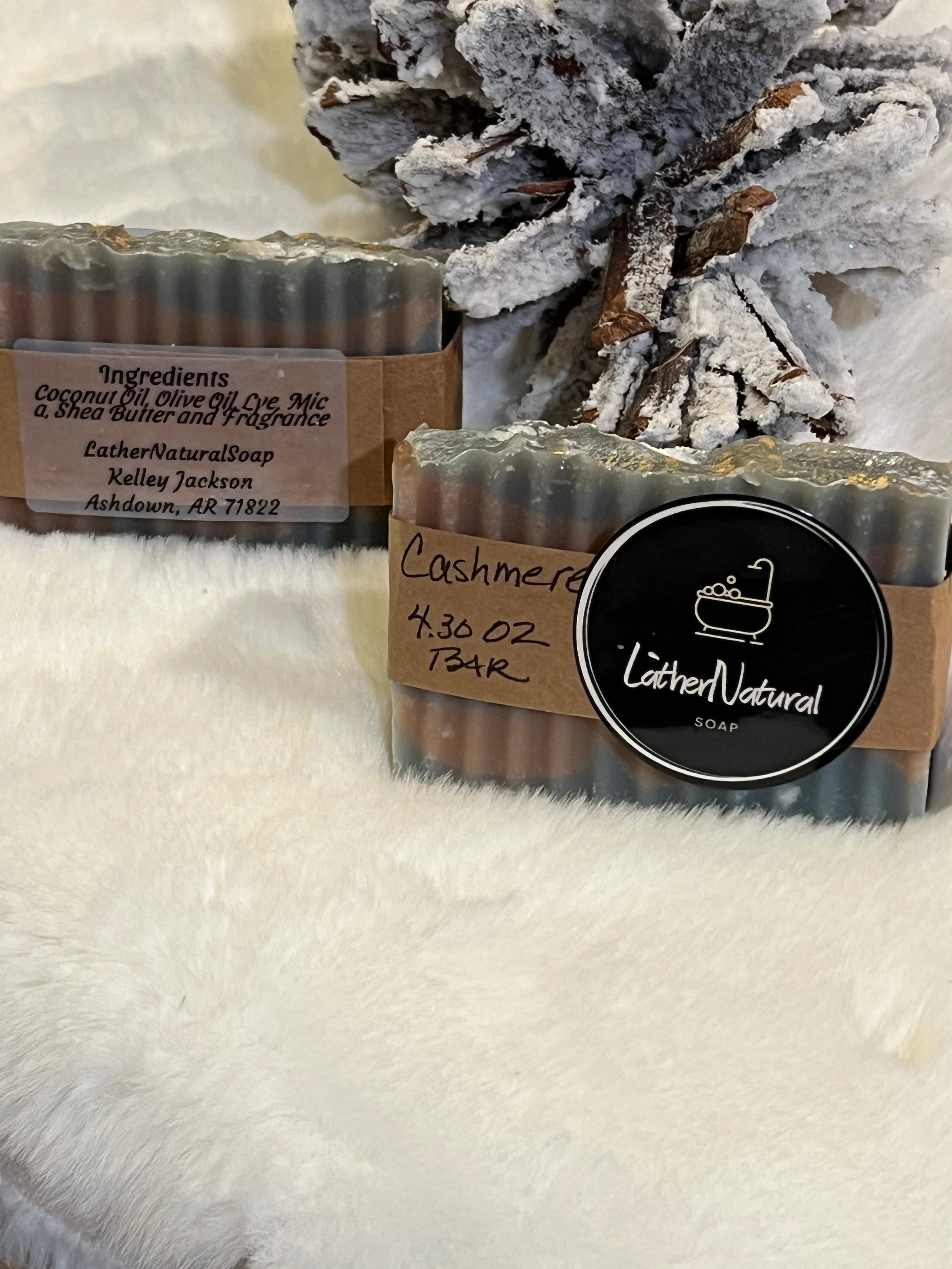 Lather Natural Soap-CASHMERE